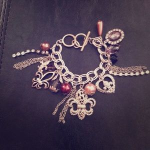 Fleur de Lis Charm Bracelet